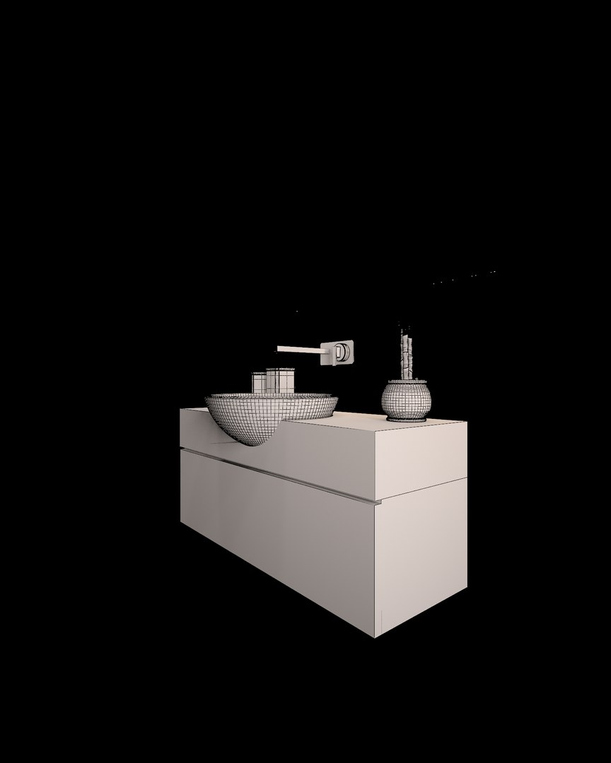 3D Basin Counter - TurboSquid 1410978