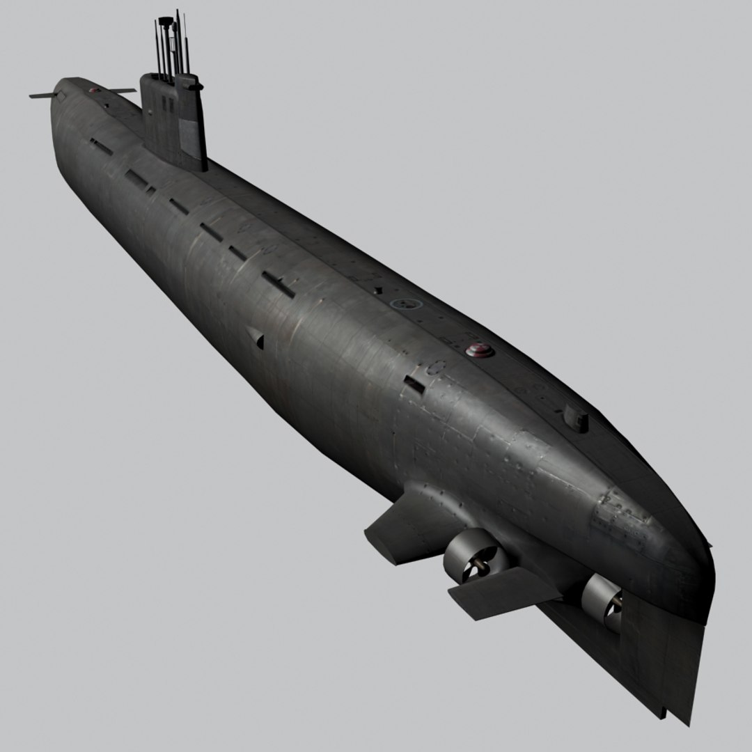 3d Model Tango Class Attack Submarine