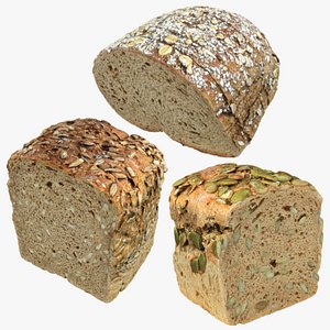 Sliced Bread Collection 3 3D model