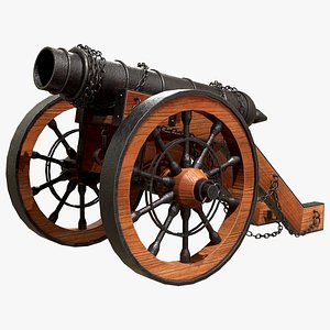 Cannon-5 3D model