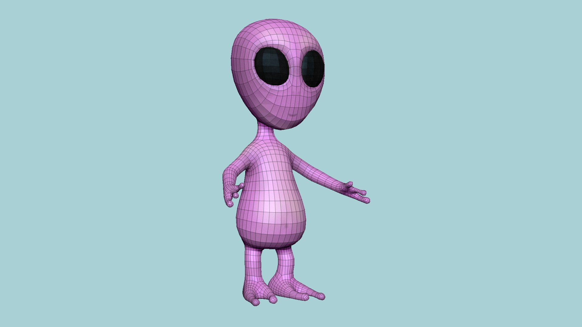 3D Cute Alien A09 Pink Black - Simple - Character Design model https://p.turbosquid.com/ts-thumb/Ov/JDWHZk/4z/r9wire/png/1683208895/1920x1080/fit_q87/6620fc649d878265946f987668c9e6cf3722126d/r9wire.jpg