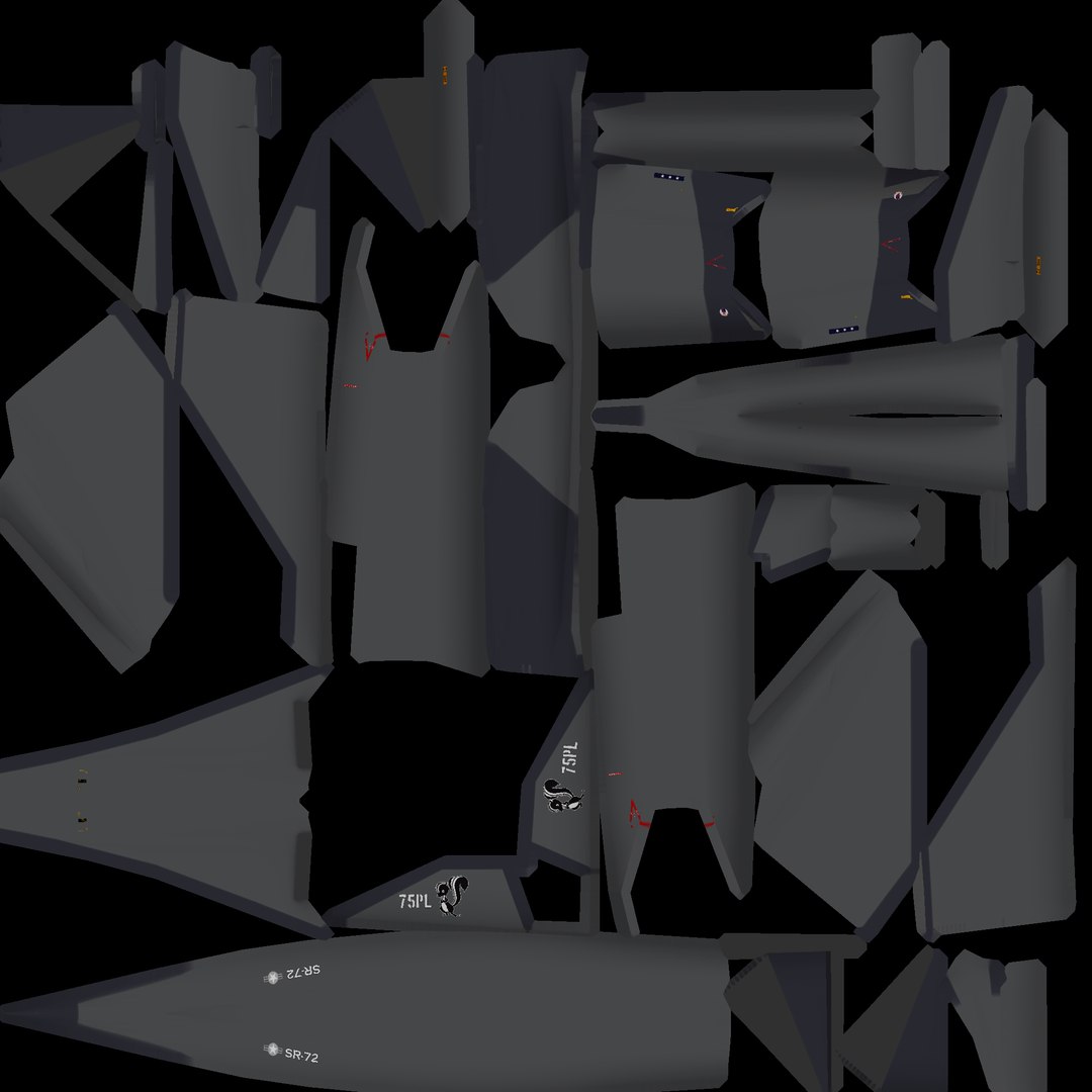 3D model Lockheed Martin SR-72 Son of Blackbird - TurboSquid 2042616