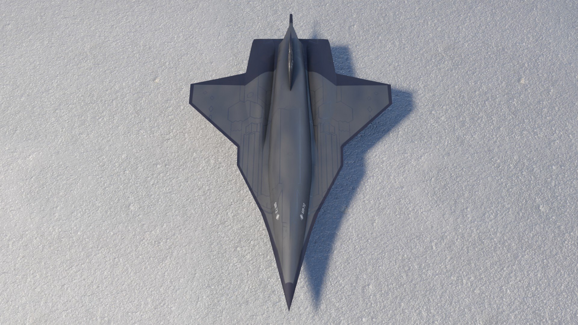 3D model Lockheed Martin SR-72 Son of Blackbird - TurboSquid 2042616
