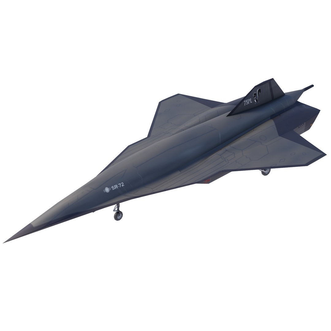 3D Model Lockheed Martin SR-72 Son Of Blackbird - TurboSquid 2042616