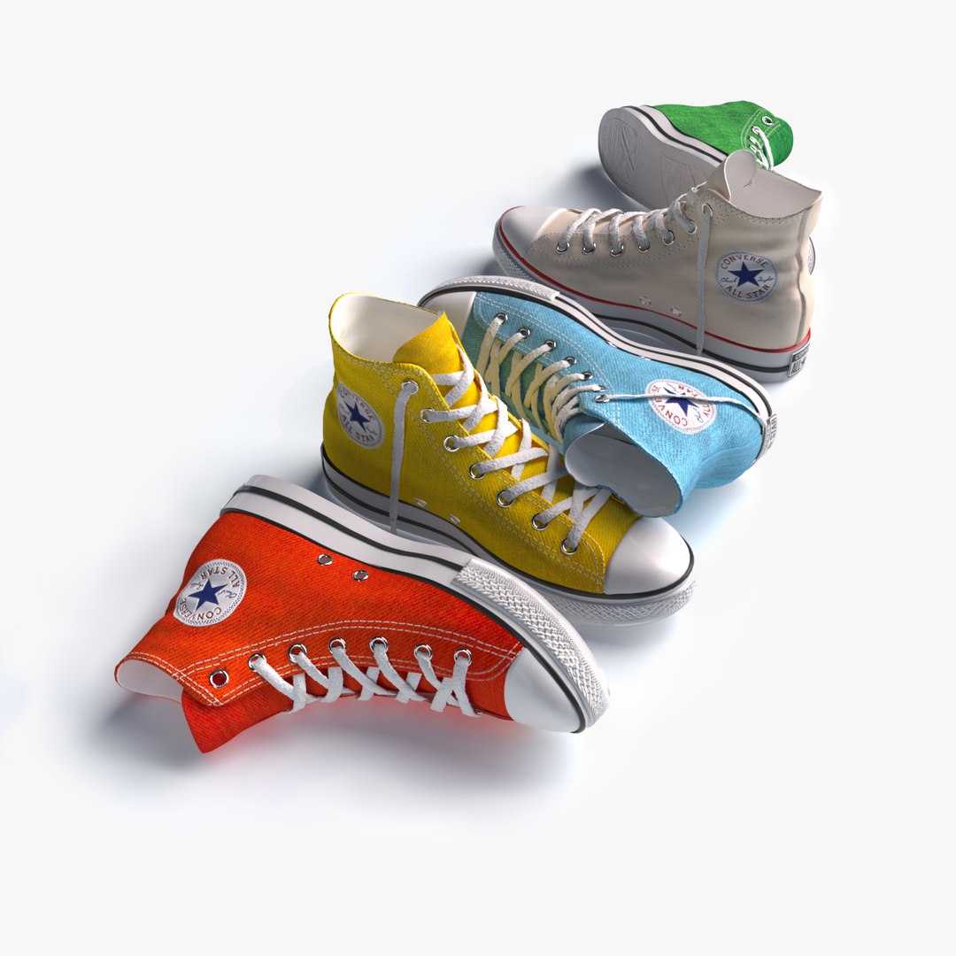 Boots shoe colors model - TurboSquid 1305886