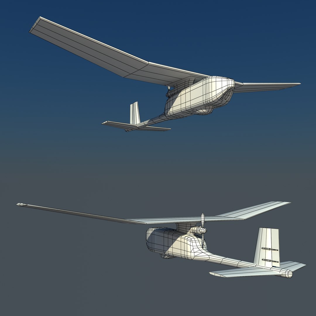 small unmanned air vehicle 3d model