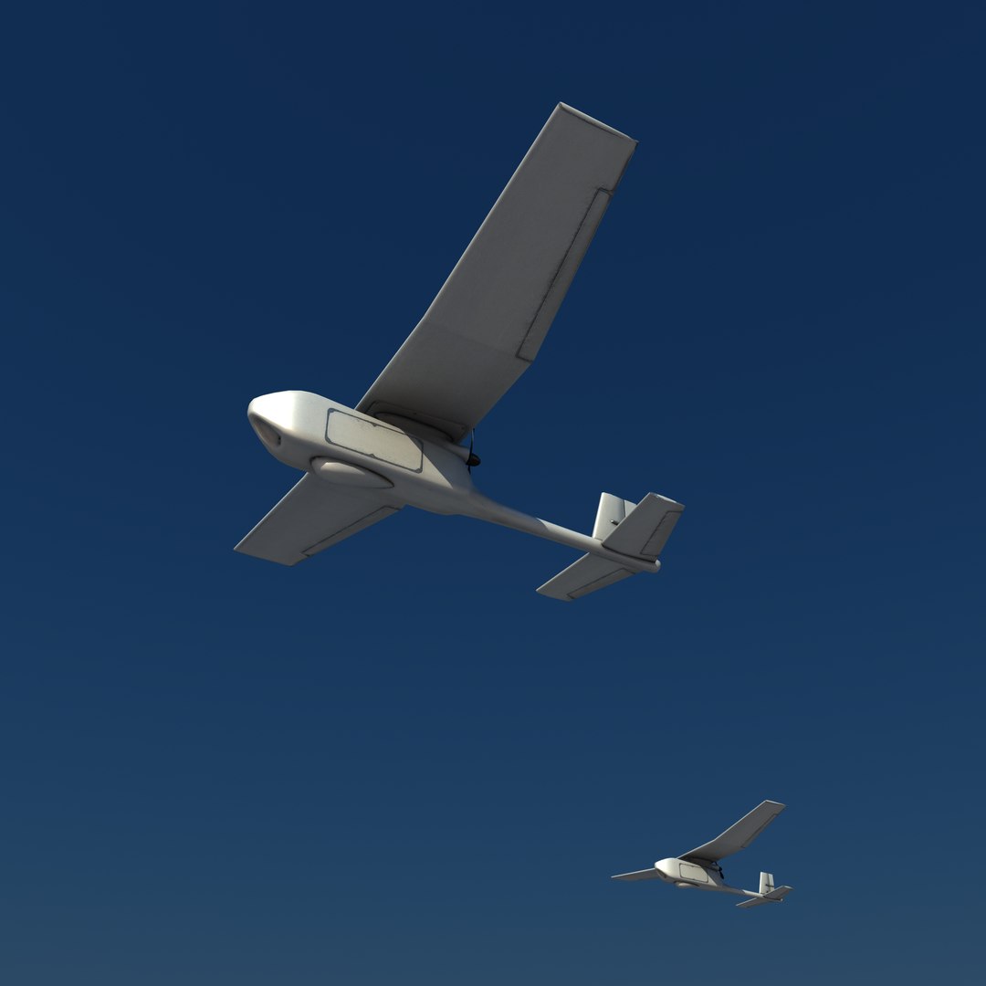 small unmanned air vehicle 3d model