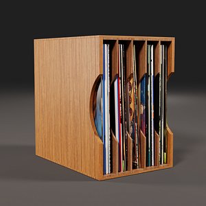 Vinyl Storage No-48 3D model