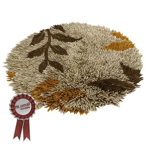 3D shag carpet model
