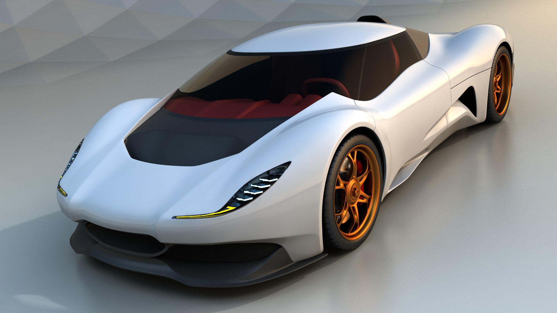 Anaconda Supercar II 3D Model TurboSquid 2002903