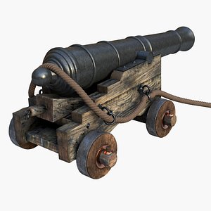 old cannon obj