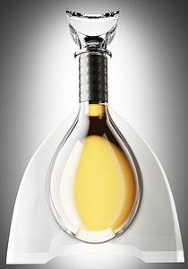3d cognac bottle s