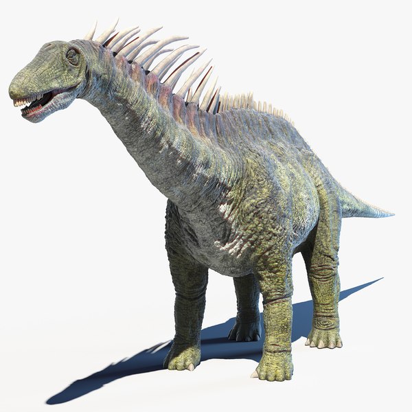 3D amargasaurus model