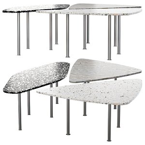 Living room marble tables