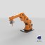 溶接ロボットのポーズ03