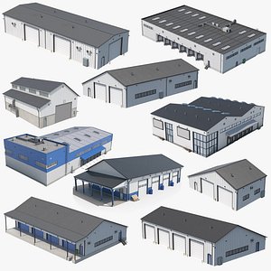 Industrial Buildings Bundle