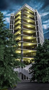 colective building materials 3d model