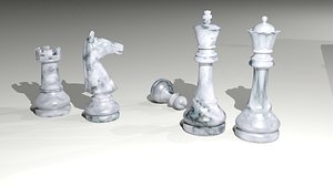 Rook Wooden Chess Pieces 3D - TurboSquid 2093554