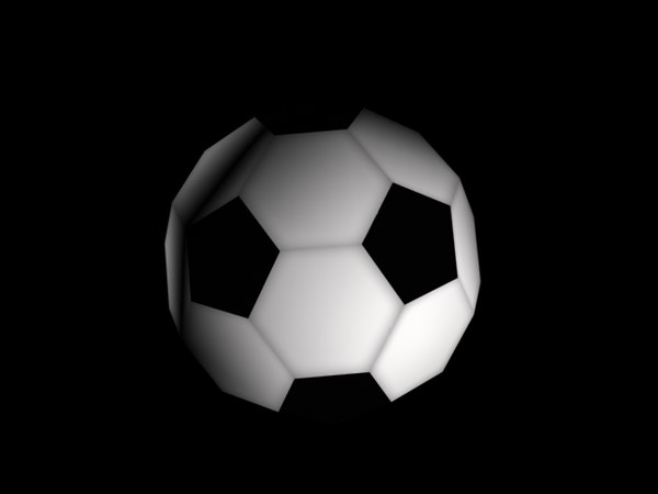 free soccer ball 3d model