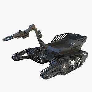 Explosive-handling Robot model