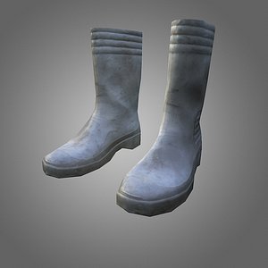 Boots Low-Poly