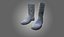 Botas Low-Poly