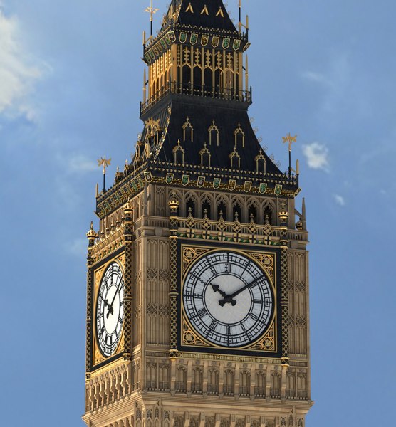 3d model big ben