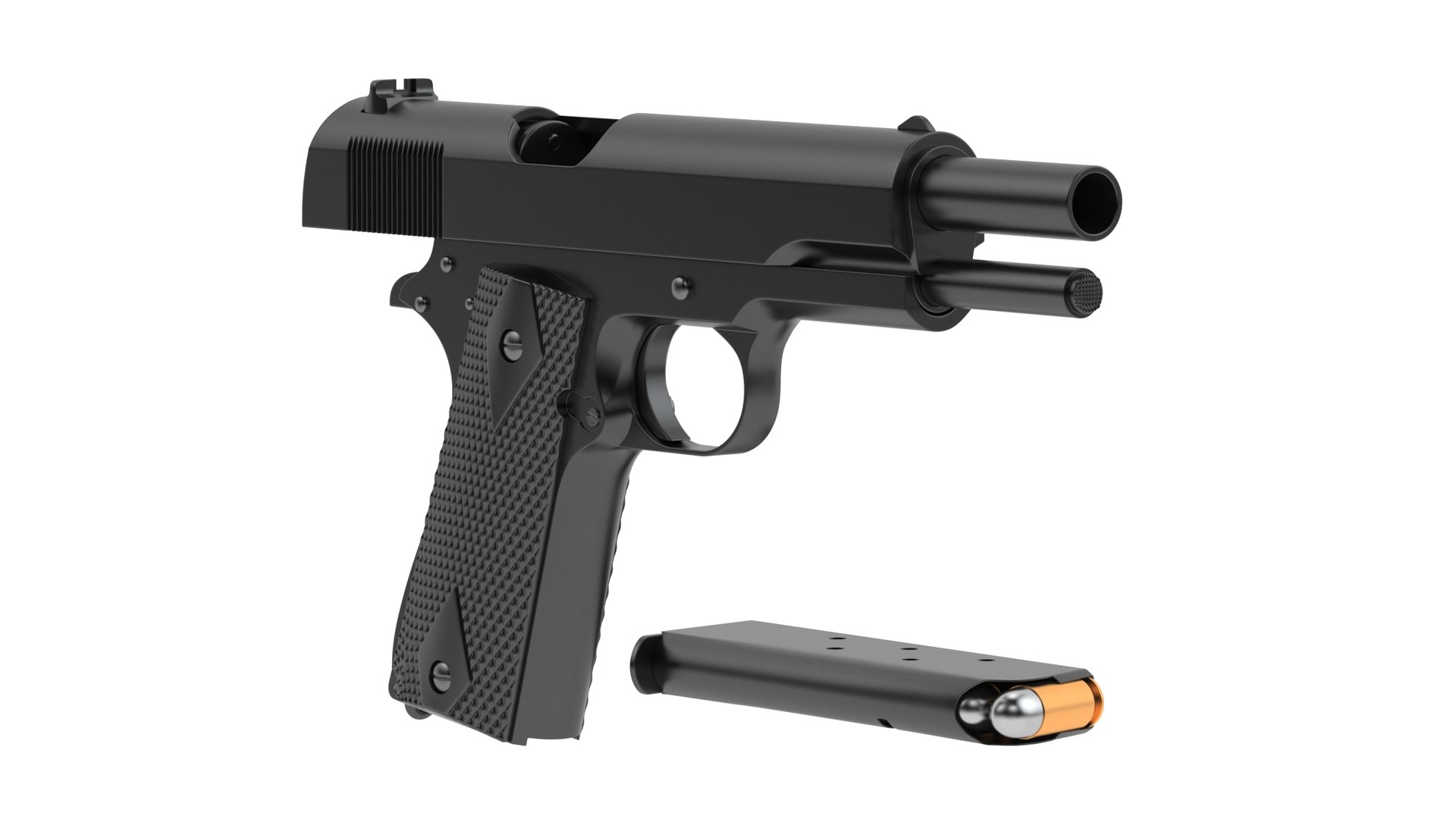 3D M1911 Pistol https://p.turbosquid.com/ts-thumb/Ow/LkiAtj/Wz/m1911pistol005/jpg/1630019843/1920x1080/fit_q87/289d2469d53563989fbfb997d6317e9ebff5e7d6/m1911pistol005.jpg
