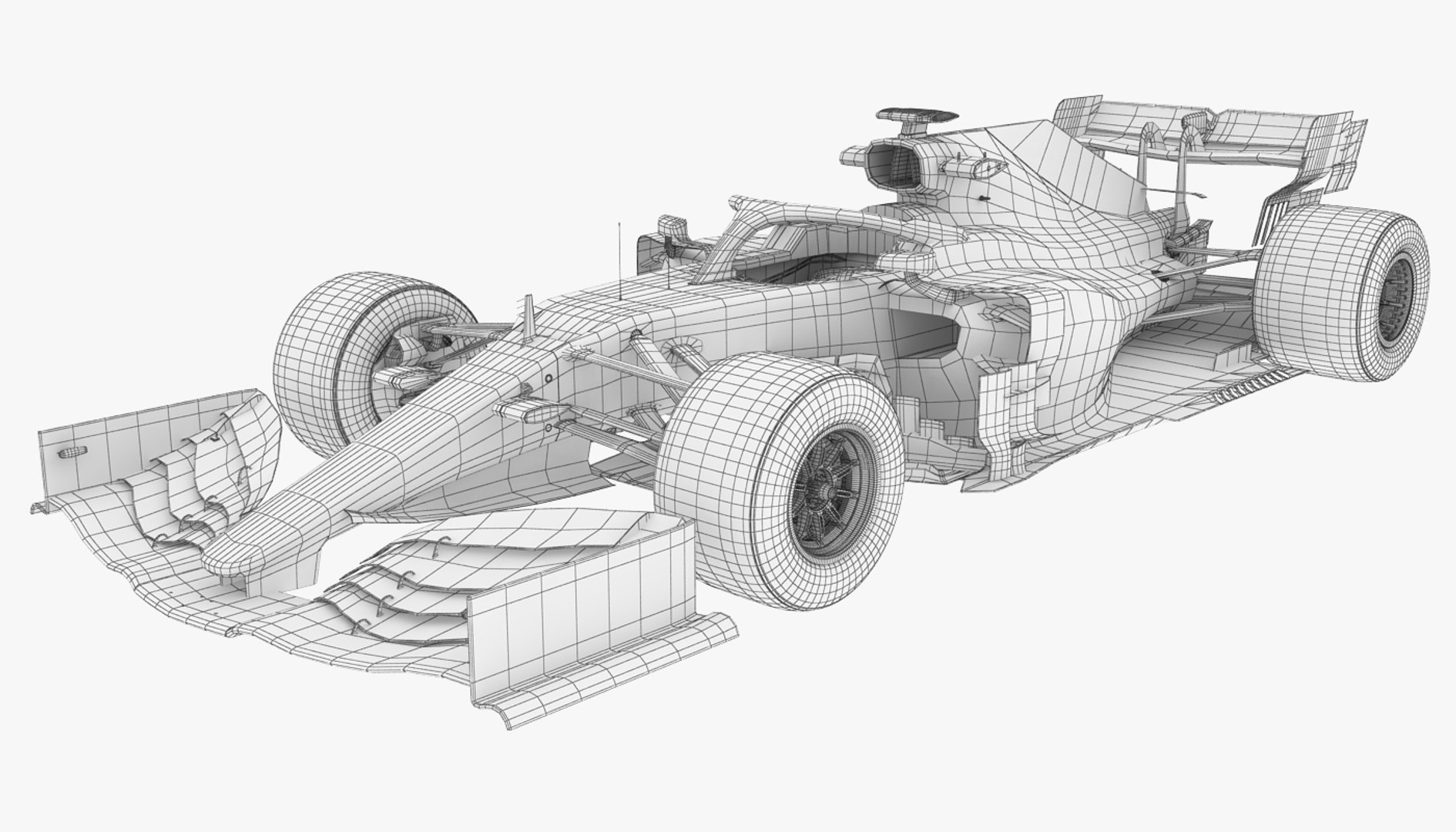 3D model f1 w10 2019 - TurboSquid 1383155