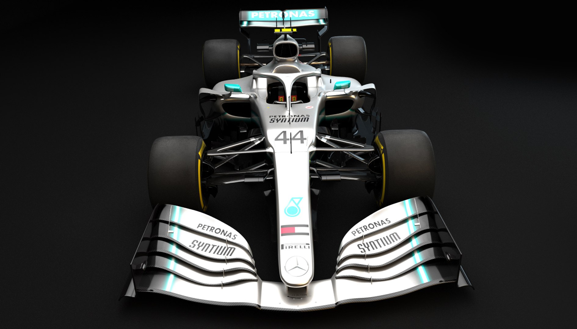 3D model f1 w10 2019 - TurboSquid 1383155