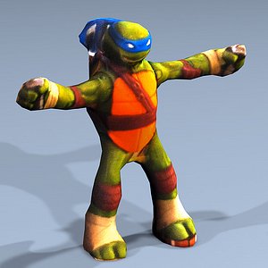 3d ninja turtle model
