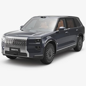 2026 Zeekr 9X with Interior