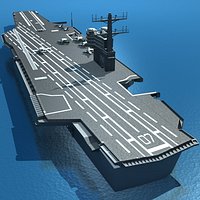 USS Reagan Aircraft Carrier