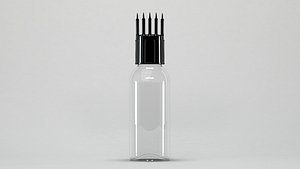 Cosmetic oil Bottle 3D model