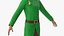 3D Christmas Elf Male 3