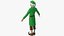 3D Christmas Elf Male 3