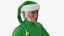 3D Christmas Elf Male 3