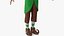 3D Christmas Elf Male 3