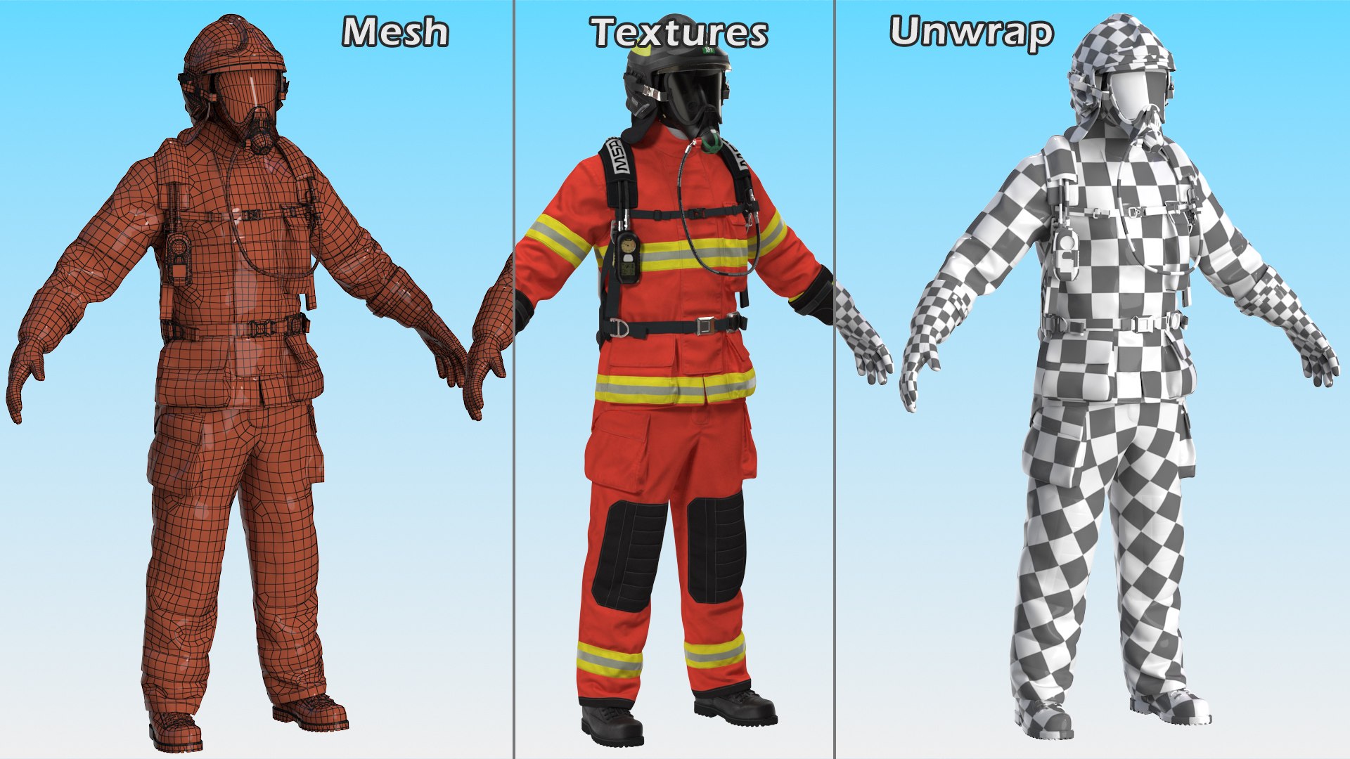 3D model firefighter suit neutral pose https://p.turbosquid.com/ts-thumb/Ow/YWcy59/Hn/firefightersuitneutralpose3dsmodel023/jpg/1611158467/1920x1080/fit_q87/b472cb865a400e77eac5efe1ece929201ba8b58e/firefightersuitneutralpose3dsmodel023.jpg