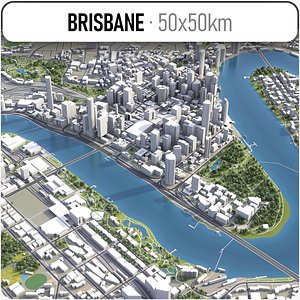 Brisbane - city and surroundings
