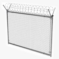 Barbed Wire Fence
