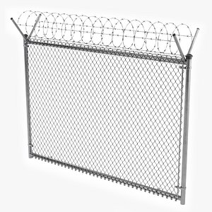 Barbed Wire Fence
