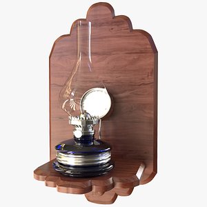 oil lamp 3D model