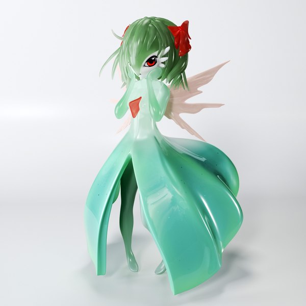 3D toy gardevoir pokemon