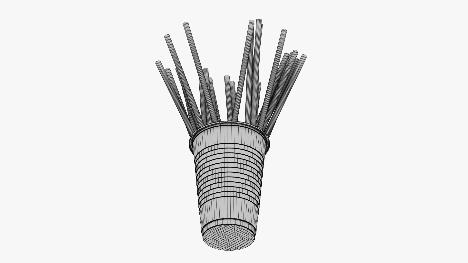 3D Straws 02 Model - TurboSquid 2098753