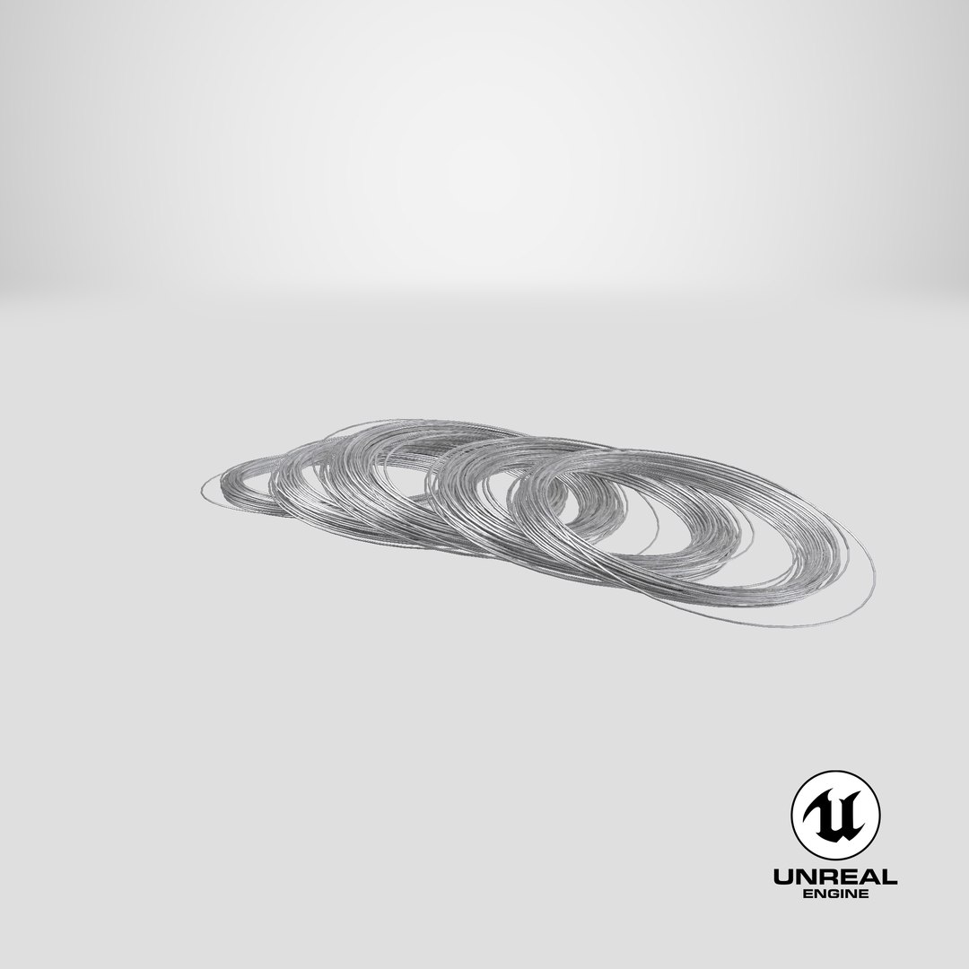 Wire Coil Pile 3D model https://p.turbosquid.com/ts-thumb/Ow/yMSJlQ/KB/stemcell_unreal_render/png/1660548637/1920x1080/fit_q87/94d52318d398f8bf8c9f8270b36c266360942718/stemcell_unreal_render.jpg