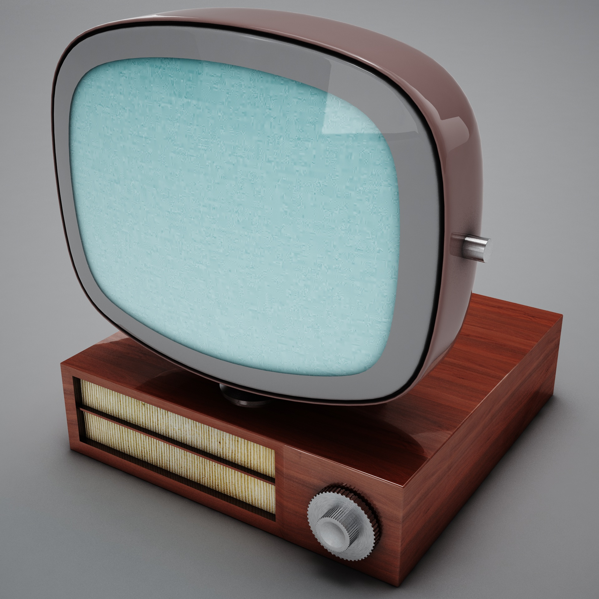 old tv 3d model