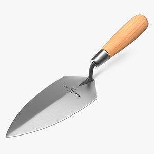 Brick Trowel with Wood Handle