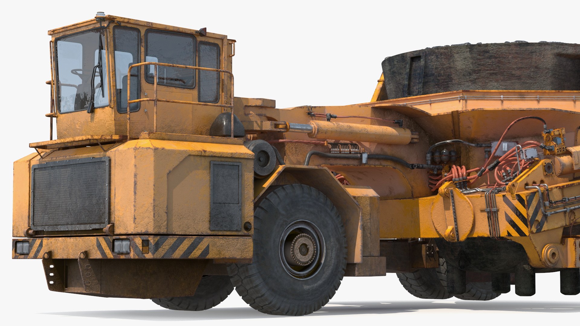 3D Slag Pot Transporter Used Model - TurboSquid 2181274