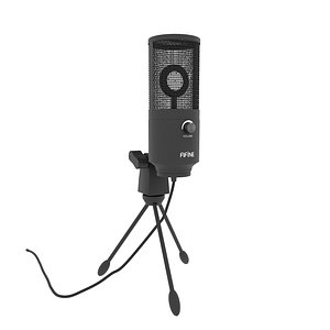 3D fifine k66 studio condenser